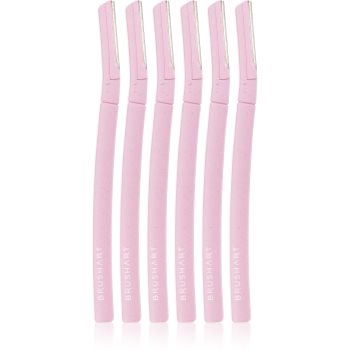 BrushArt Accessories Face & Brow razors brici pentru sprâncene - imagine 2